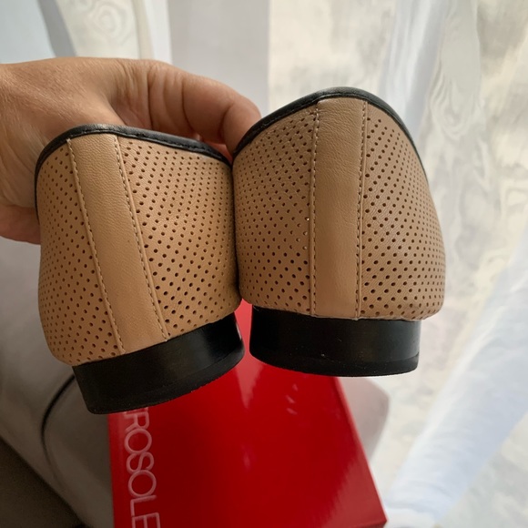Aerosoles Perforated Leather Ballet Flats size 9.5M - Picture 10 of 15